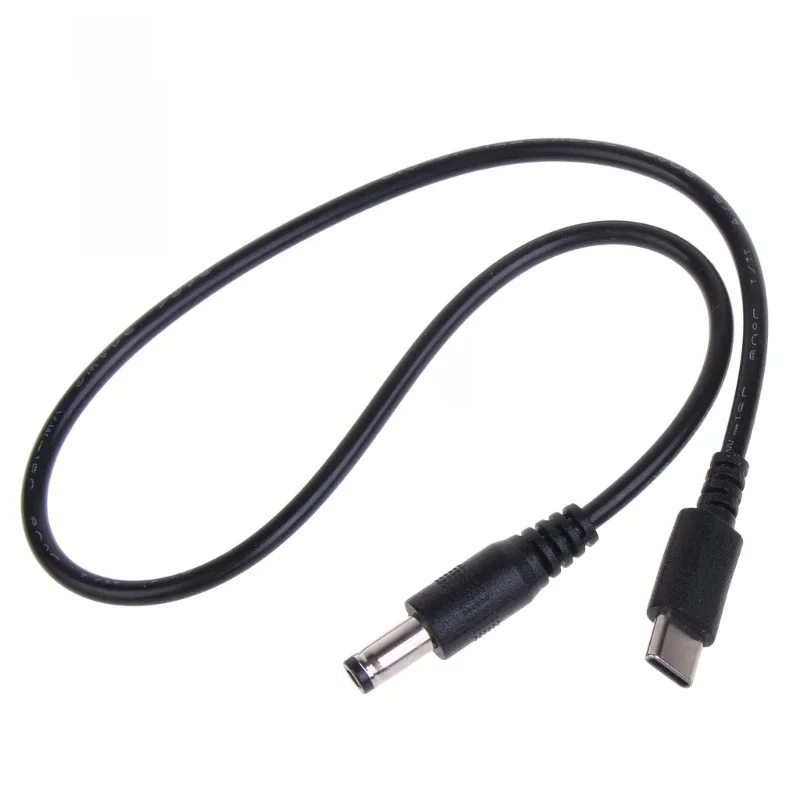 DXAB UsbC TypeC do DC5,5x2,1mm 9V 12V 15V 20V PD wyzwalacz kabel zasilający konwerter 3A — zdjęcie 2