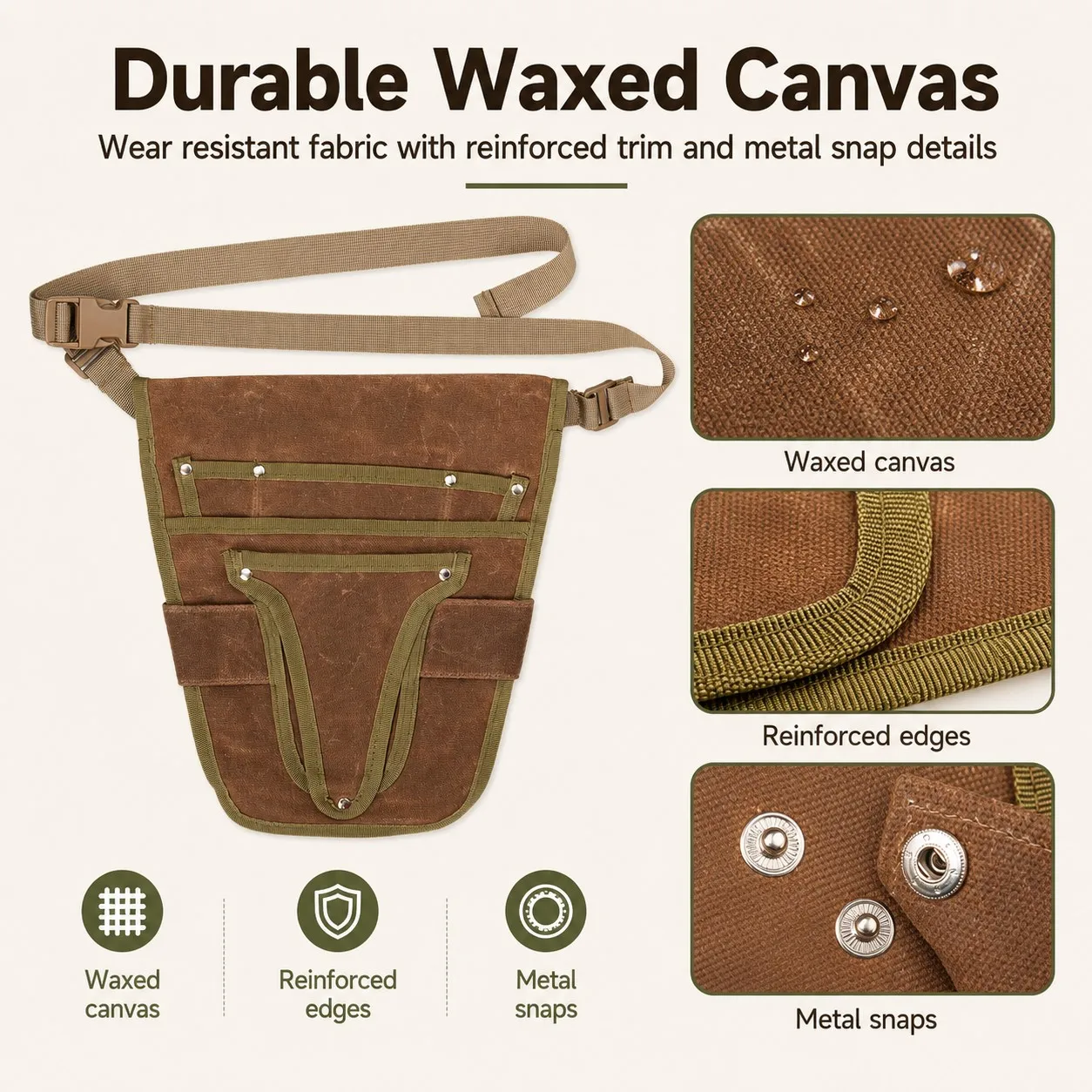 Portable Horse Grooming Bag Multi Pocket Equestrian Tool Organizer Stable Tack Brush Storage Tote