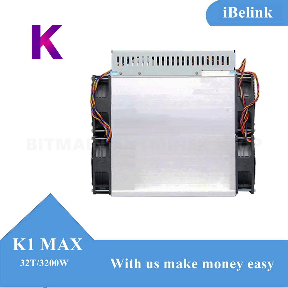 iBeLink BM K1 MAX 32TH/s 3200W KDA Powerful Miner with Power Supply Included Cheaper Than Goldshell KD MAX