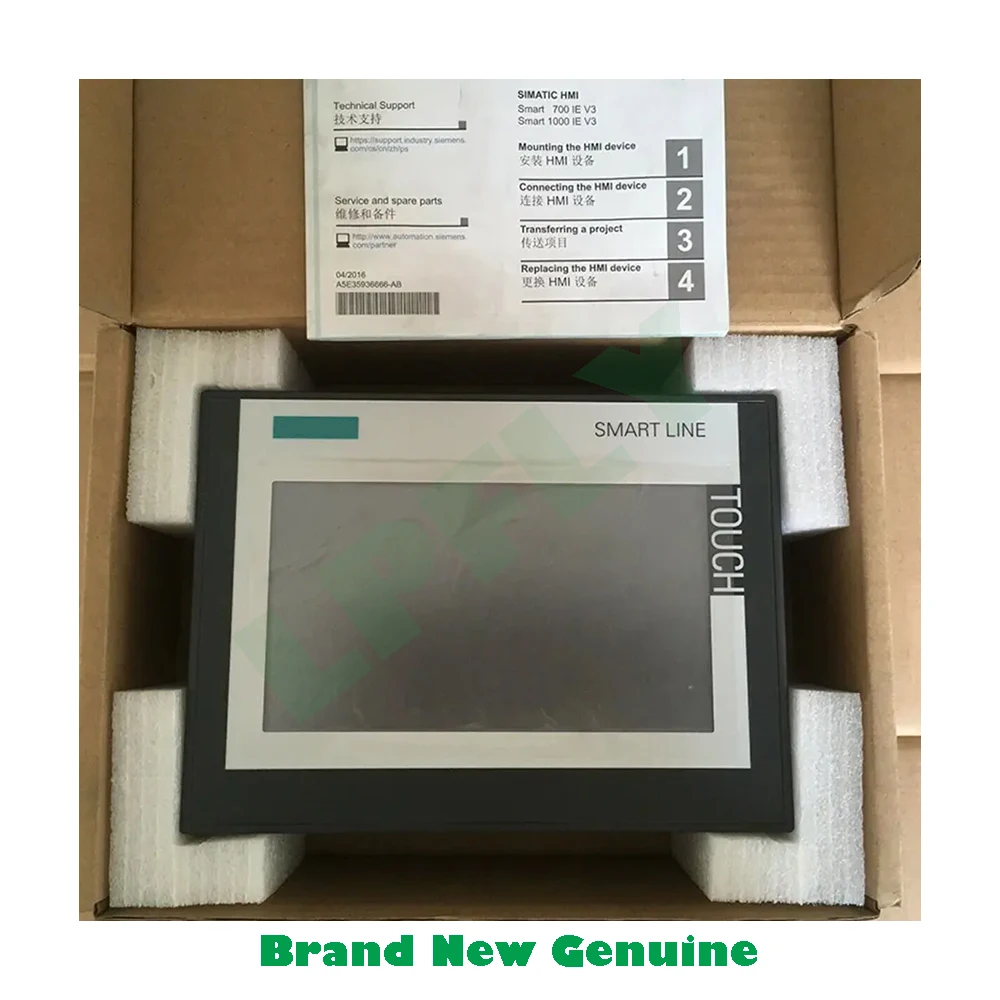 SIMATIC HMI SMART 700 IE V3, SMART Panel, Touch operation, 6AV6 648, 6AV6648-0CC11-3AX0, 6AV66480CC113AX0 Brand New Genuine