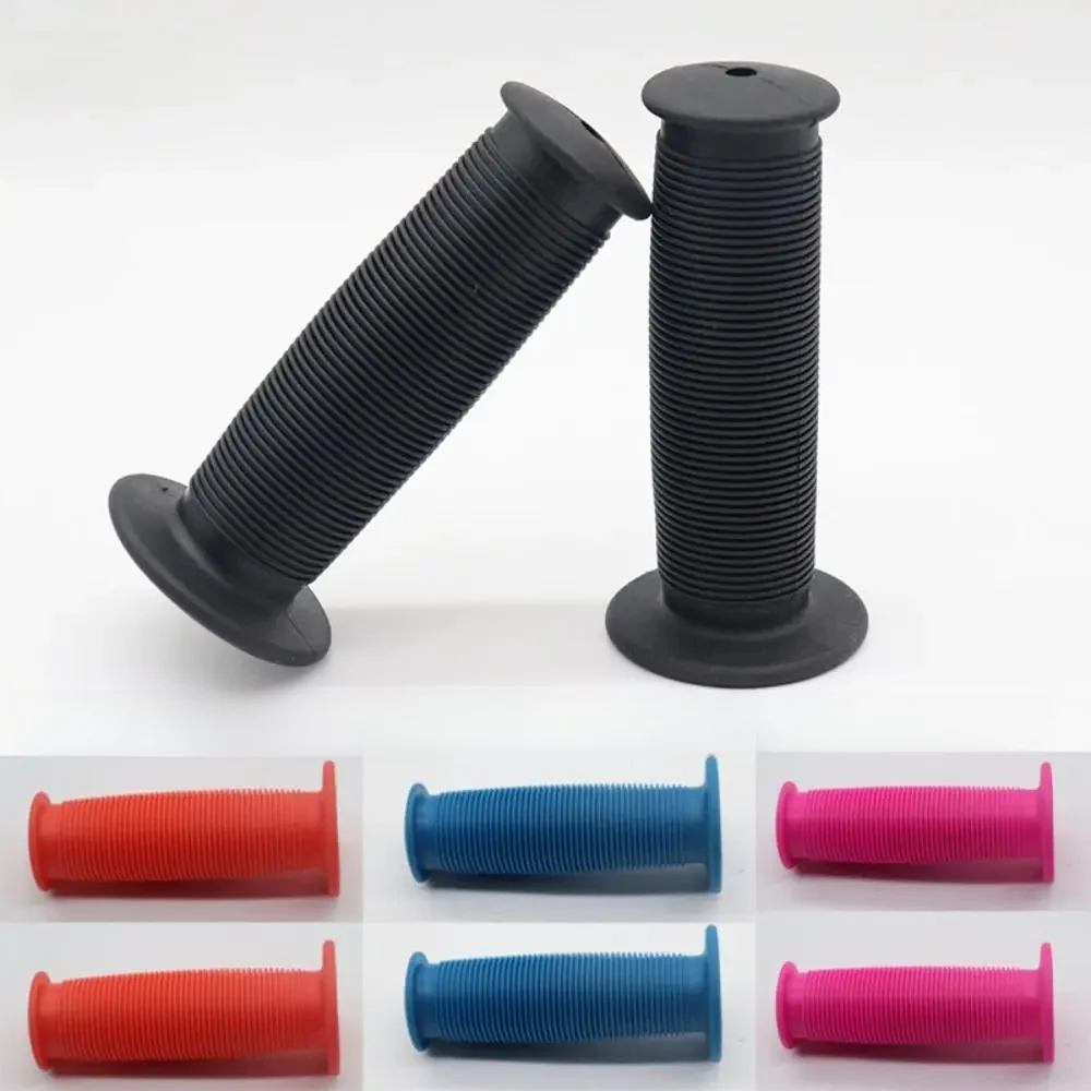 AliExpress NONE 1Pair Colorful Rubber Grip Bike Handlebar Accessories 6 Colors Anti-skid Handlebar Handle Handlebar Grips Child Children Kids