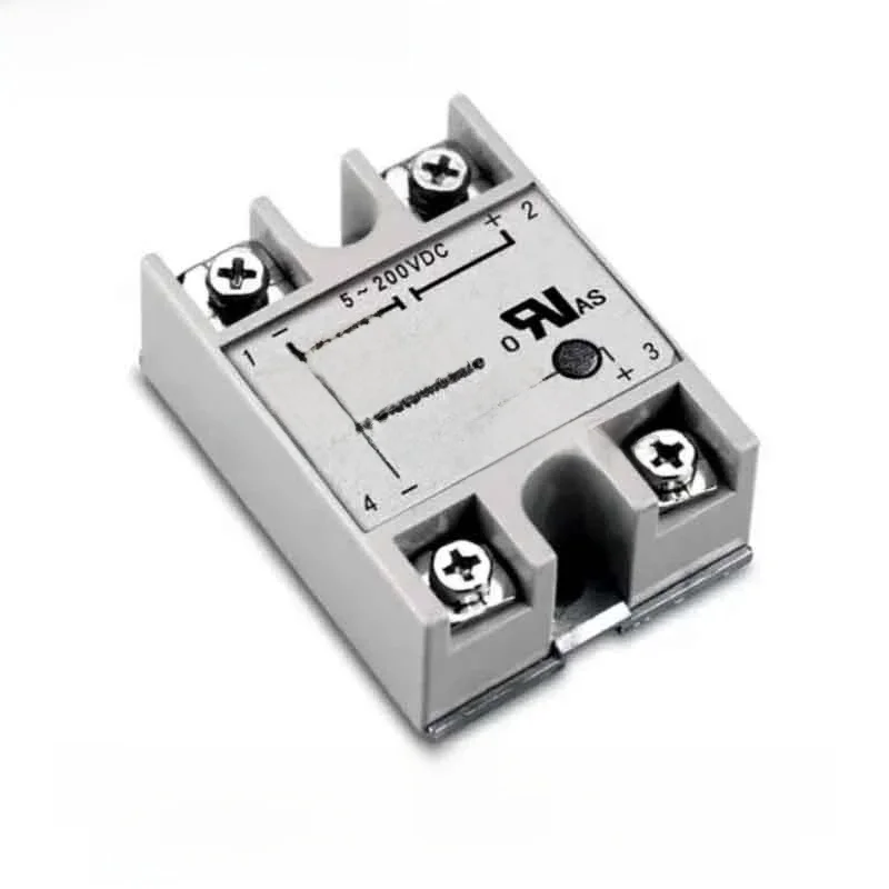 10-100A Moduł przekaźnika półprzewodnikowego DC-DC SSR-10DD SSR-25DD SSR-40DD SSR-60DD SSR-80DD SSR-100DD 3-32V DC Wejście 5-200V DC Wyjście — zdjęcie produktu 5