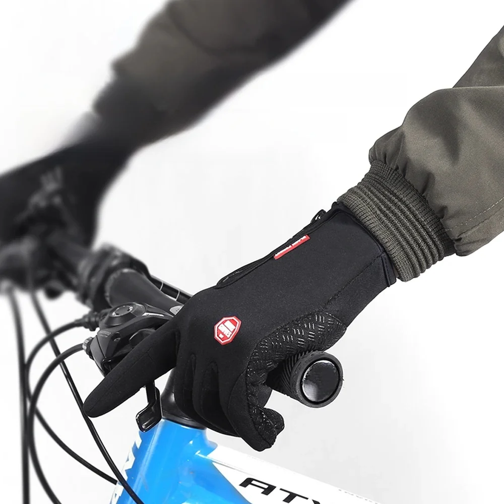 AliExpress Fezrgea Kyncilor Cycling Gloves Fingerless Riding MTB Bike Bicycle Glove Thermal Warm Motorcycle Winter Autumn Women Men Dropshipping