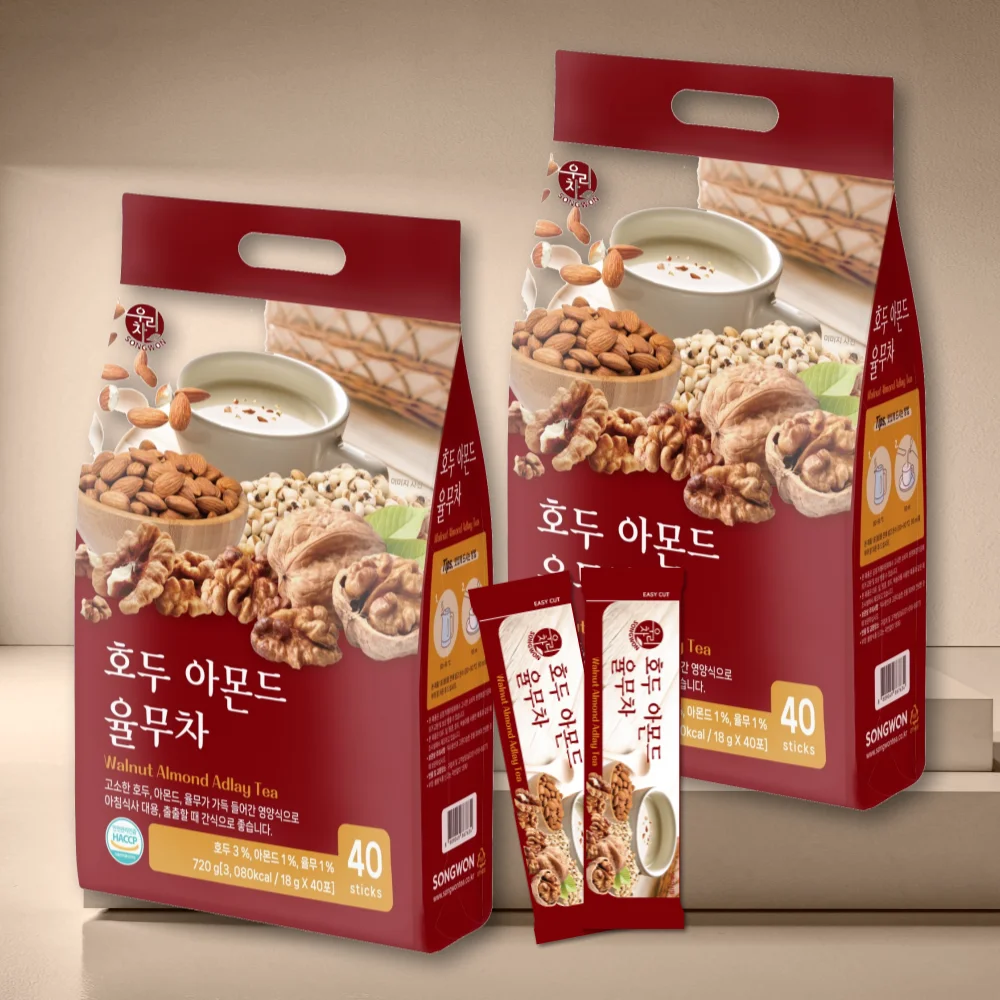 Songwon our tea walnut almond rate 40T x 2 pieces