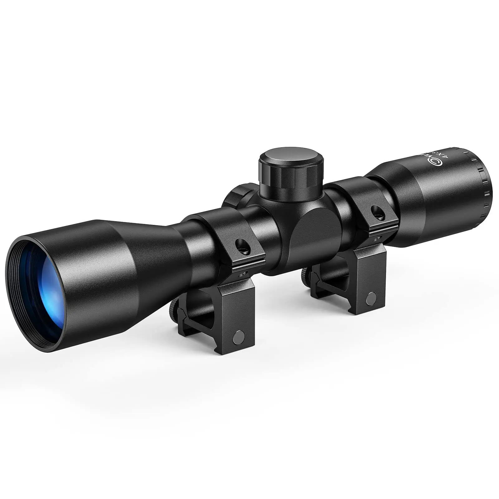

CVLIFE 4x32 Compact Rifle Scope - 1 inch Tube Scope Optics Hunting Scope with Mounts 20mm