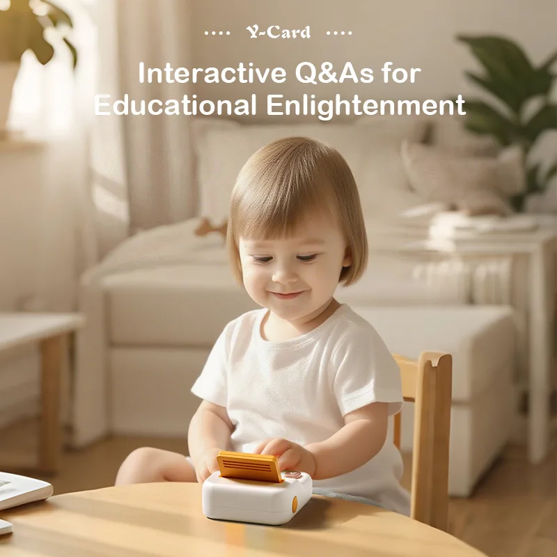 Children's Educational Toy Early Learning Card Insertion Machine with Music Story And Question Answer Game for Kids
