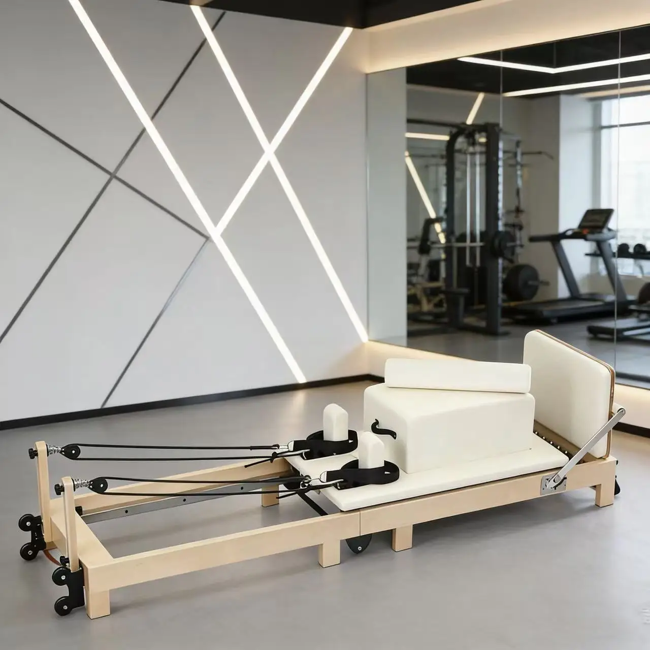 Pilates rollaway bed Fitnessapparatuur Yogastudio Gym pilates reformer machine Ladder Privéclub Thuis Bodybuilding Oefening