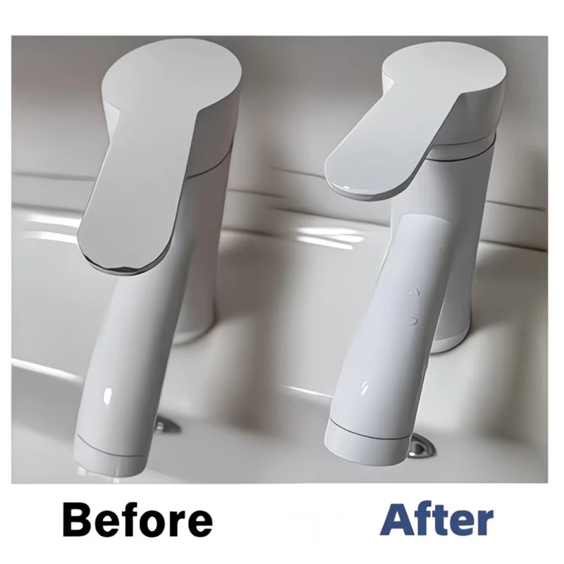 White Furniture Repair Pen, Smooth Ink Touch-Up Marker for Wood Cabinets, Doors, Handles, Tables and Paint Scratch Repair