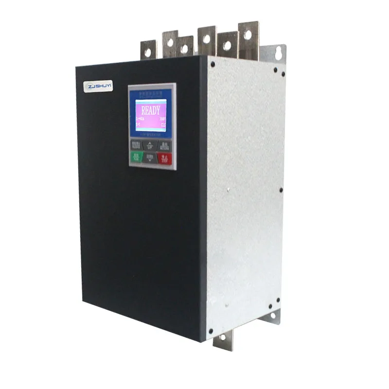 

ZJSHUYI SYGE300 Soft Starter Bypass 220V 55KW/75KW with Six Smart Startup Modes for Electrical Engineering