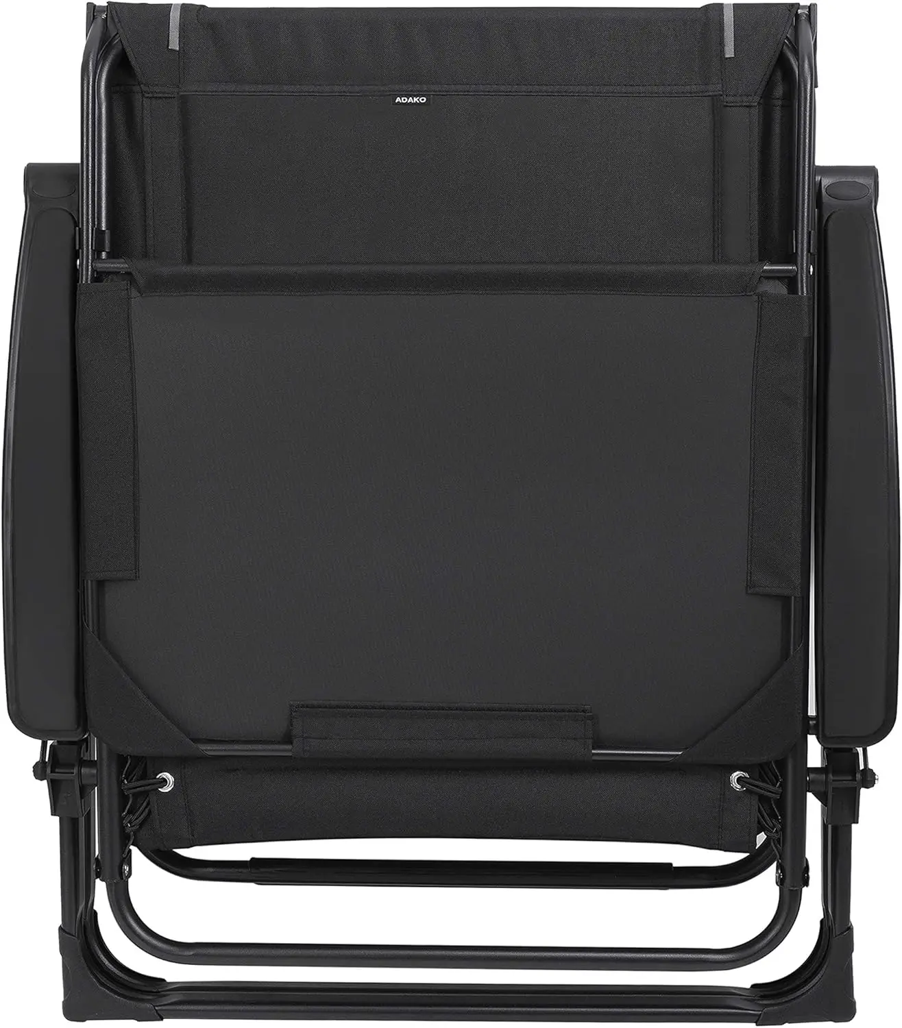 XXL Oversize Recliner Folding Chair for Camping Patio Outdoors Zero Gravity Extra Wide Reclining Padded Seats with Sunshade and