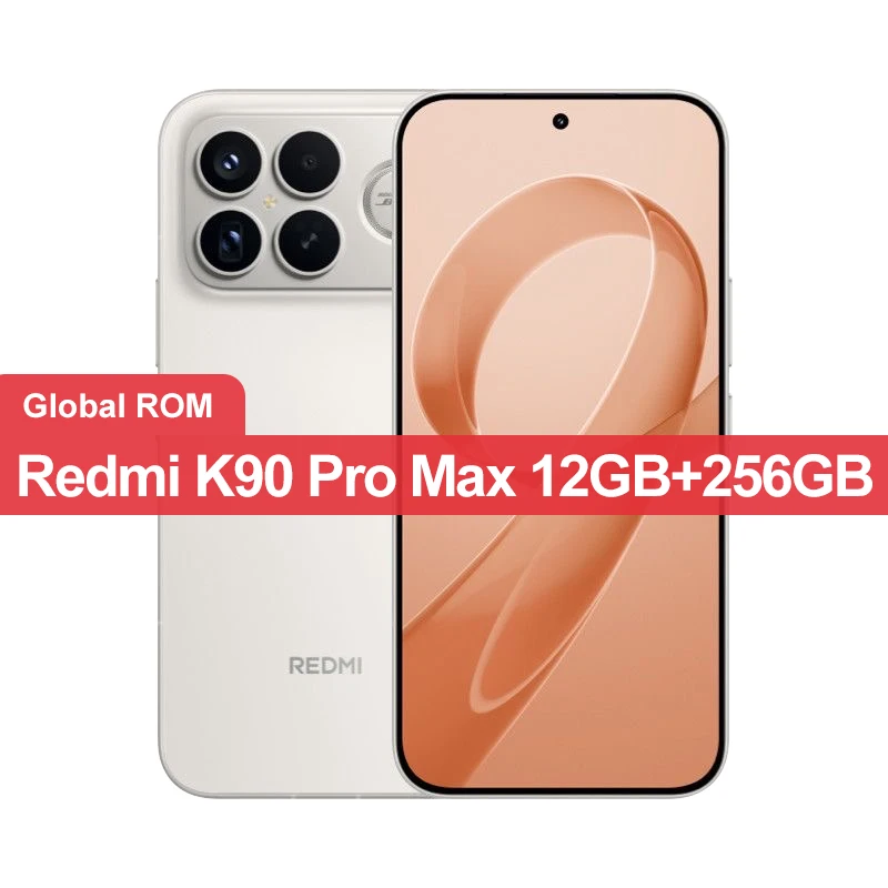 CN Global ROM Redmi K90 Pro Max 256GB/512GB Snapdragon 8 Gen 5