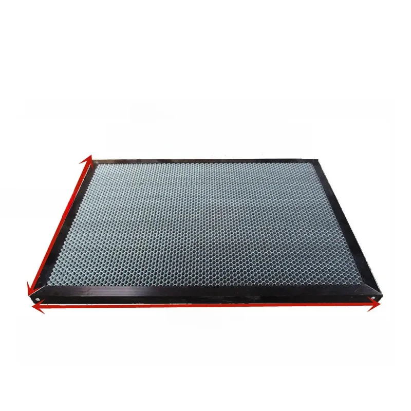 Laser o strukturze plastra miodu Stół roboczy o strukturze plastra miodu Arkusz o strukturze plastra miodu Aluminiowy grzebień o strukturze plastra miodu Laser K40 Grawer znaczków 320x220mm±5 — zdjęcie 2