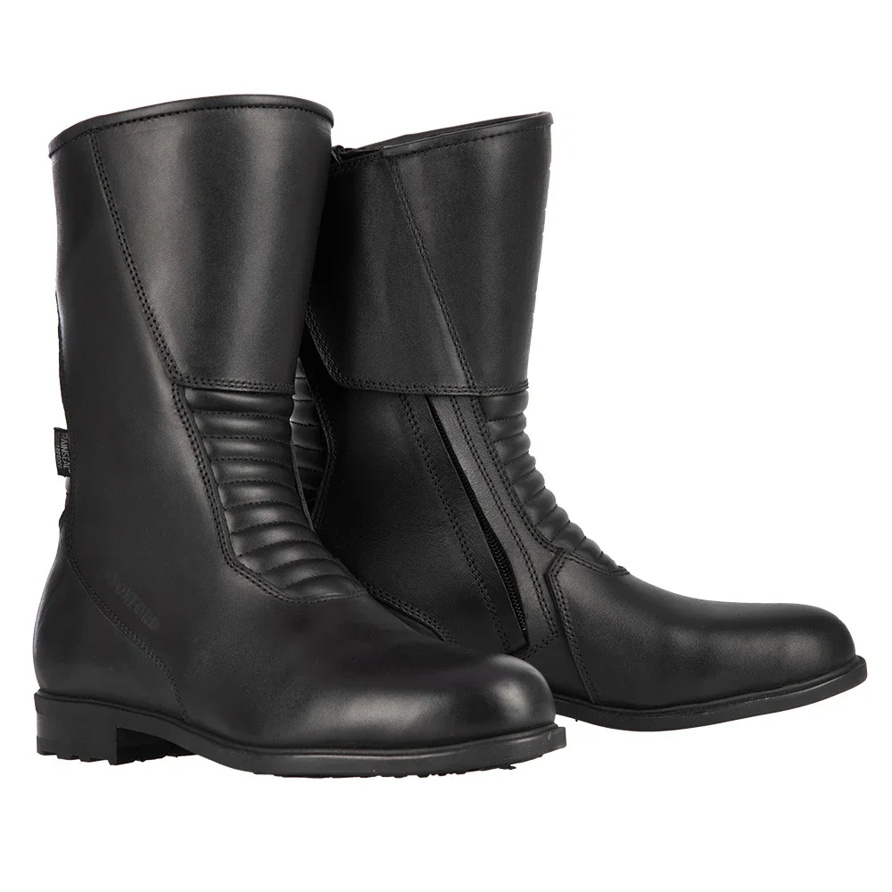 Oxford bw2101 feminino/feminino motocicleta botas tamanho 36 - 40 preto meia cana
