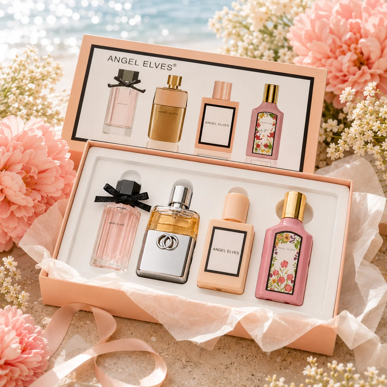 4 Adet Kadın Parfüm Seti, Çiçe - Perfume Fragrance Gift Set incelemesi ve fiyatı