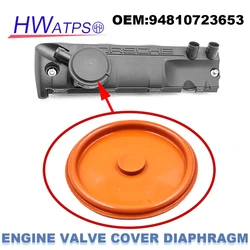 For Porsche Cayenne 4.8L M48.01 Motors 2007-2010 Oil Separator Diaphragm Crankcase Vent Valve Membrane 94810723653 94810723652