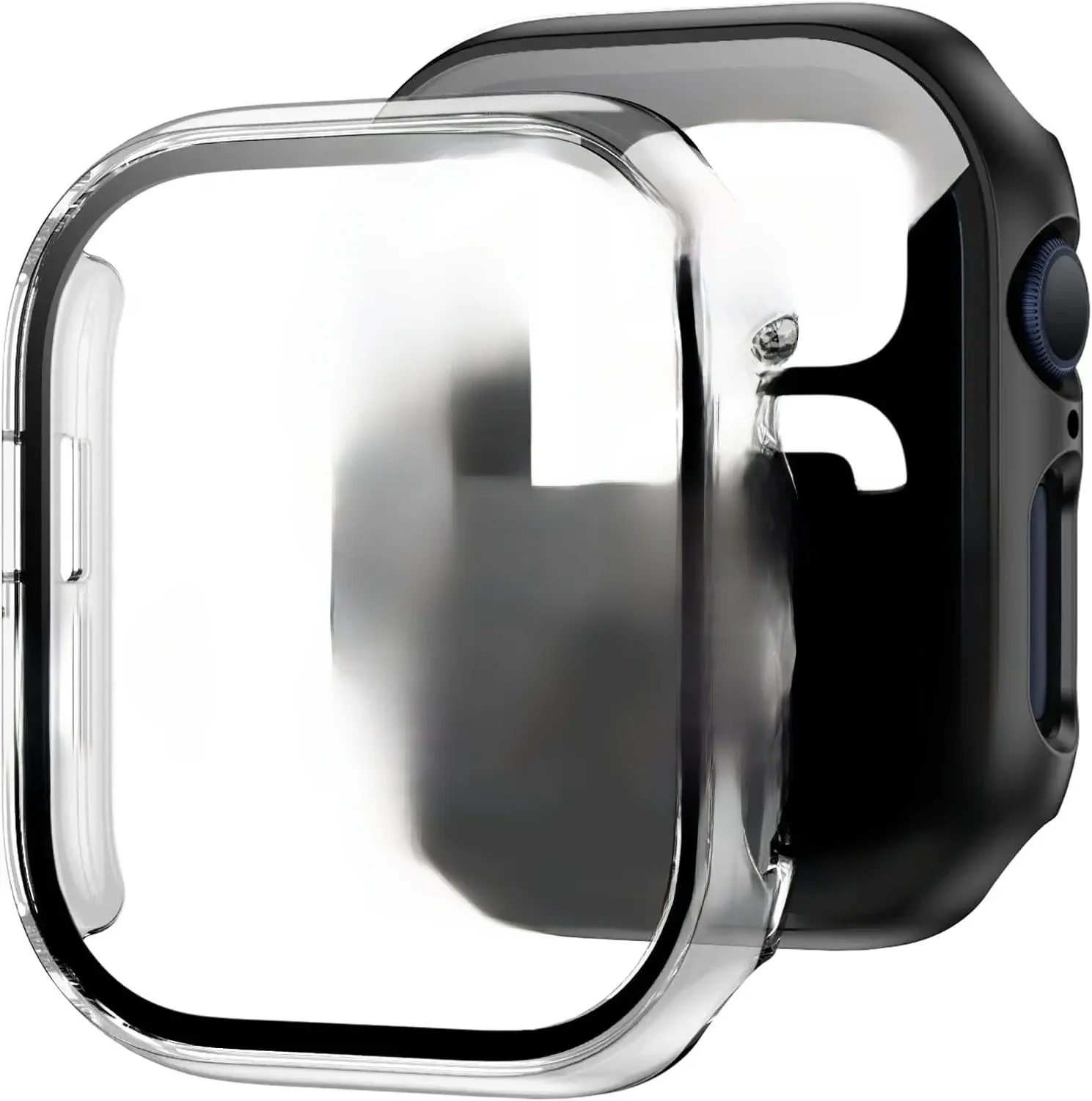 Szkło + osłona do etui Apple Watch 46 mm 44 mm 40 mm 45 mm 41 mm 42 mm 38 mm Osłona ekranu iwatch series 10 9 8 7 6 5 3 SE Akcesoria — zdjęcie 2