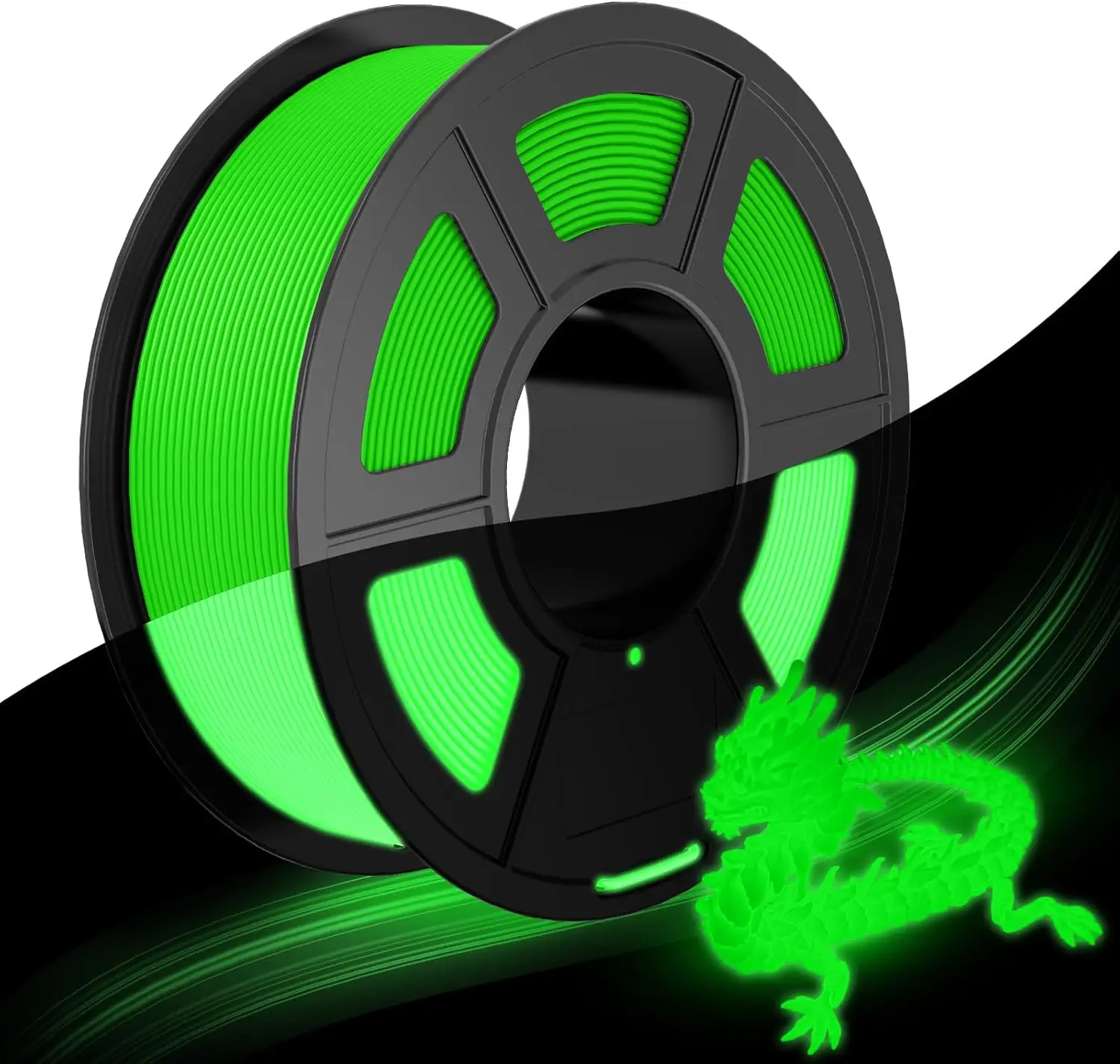 

Glow in The Dark Filament ,TPU Filament 1.75 mm, 3D Printer Filament Bundle,250g