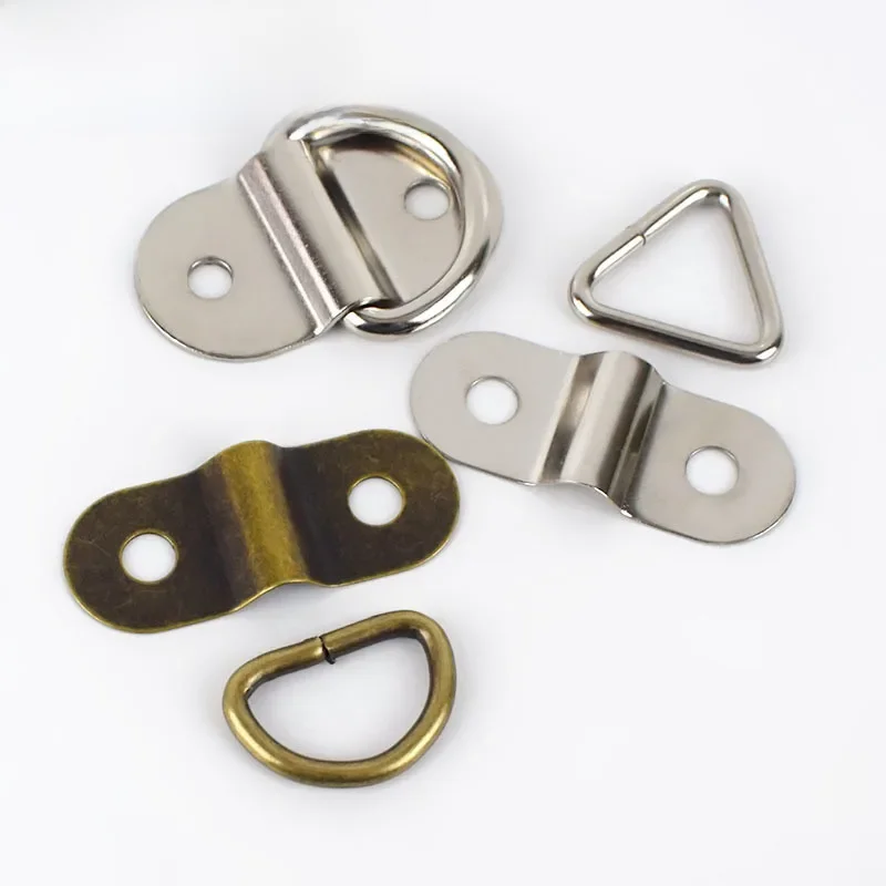 Meetee 4/10 sztuk Metal D pierścieniowa klamra U klipy Arch Bridge dla torebka torby na bagaż wieszak skóra DIY sprzętu akcesoria rzemieślnicze — zdjęcie 2