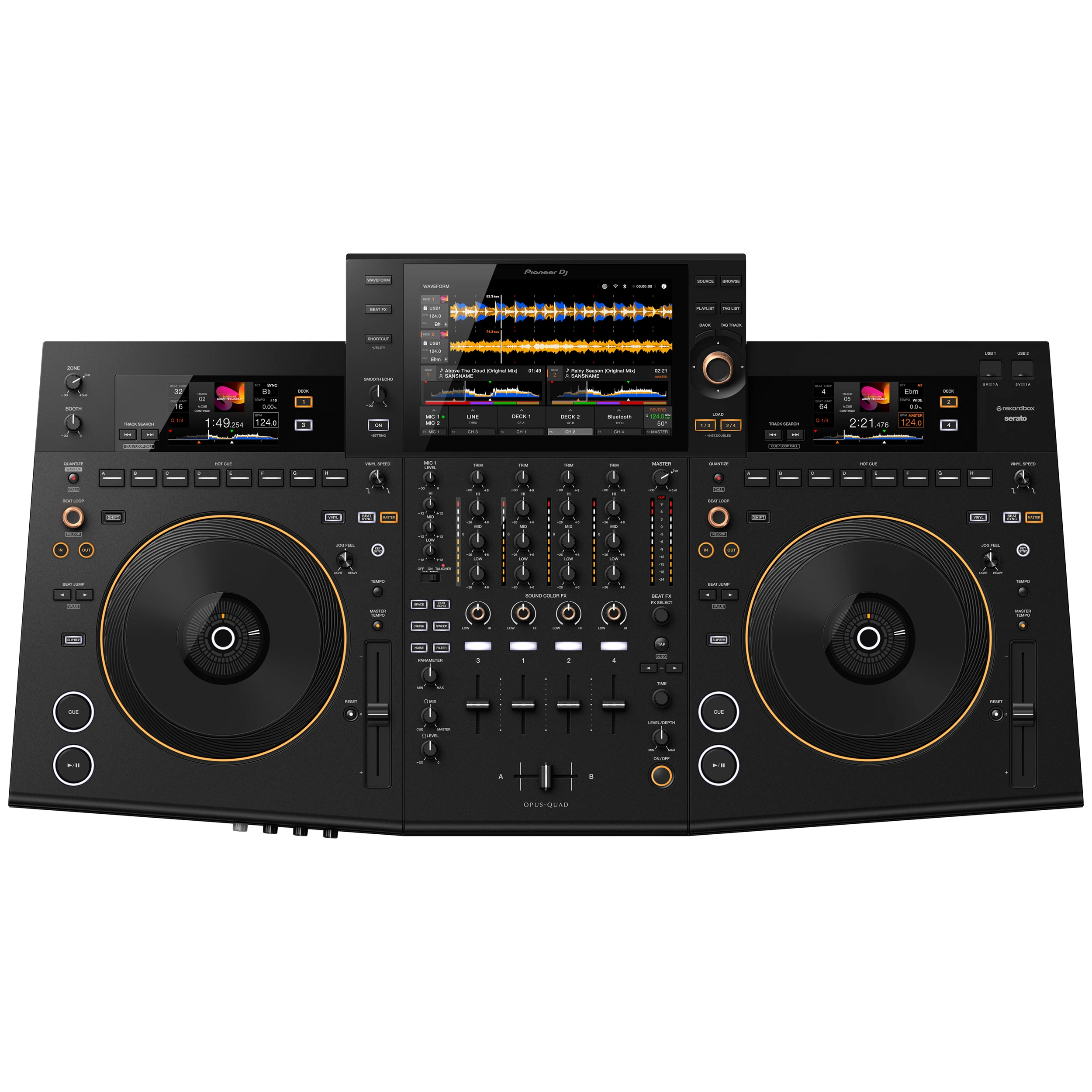 

NEW MARKERTING SALES DJ OPUS-QUAD All-in-One Professional DJ System - Black