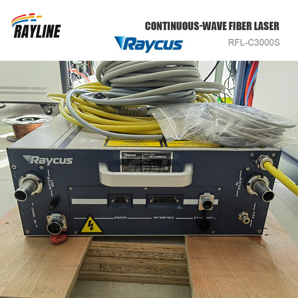 Source Laser à Fiber Raycus à Module unique RFL-C3000S 3kw, nouvelle et originale, pour Machine de découpe Laser dans les Industries de détail, 100%