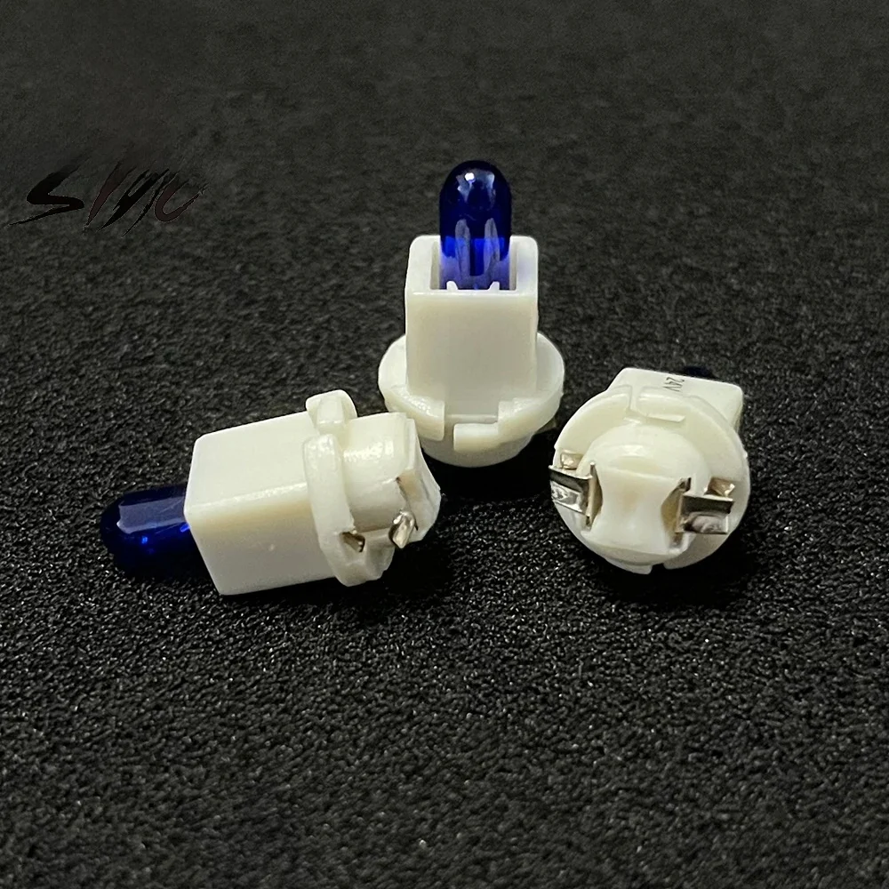 Ampoules LED pour Nikde Voiture, Prise Bleue et Blanche, 24V, 1.2W, pour Audi, Mercedes Benz, BMW, Opel, Volvo, Prada, 10 Pièces