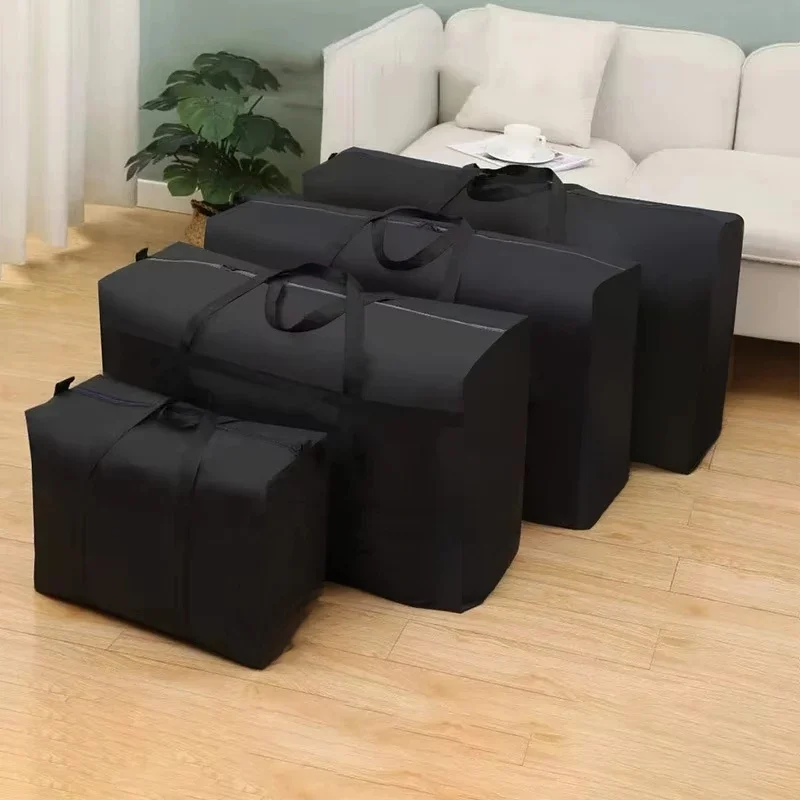 Extra grote waterdichte bewegende bagagetassen Wasboodschappentas Opvouwbare bagage-reistas Quilt-organizer met grote capaciteit - afbeelding 2