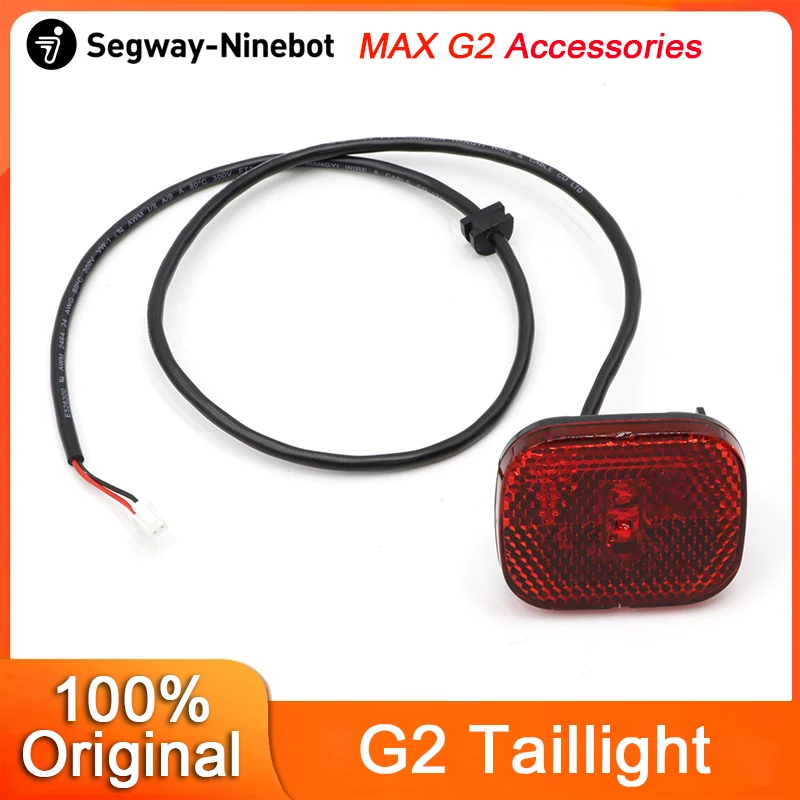 Original Rear Taillight for Ninebot by Segway Max G2 Electric Scooter Brake Light Waterproof Rear Fender Light Parts LED Lamp