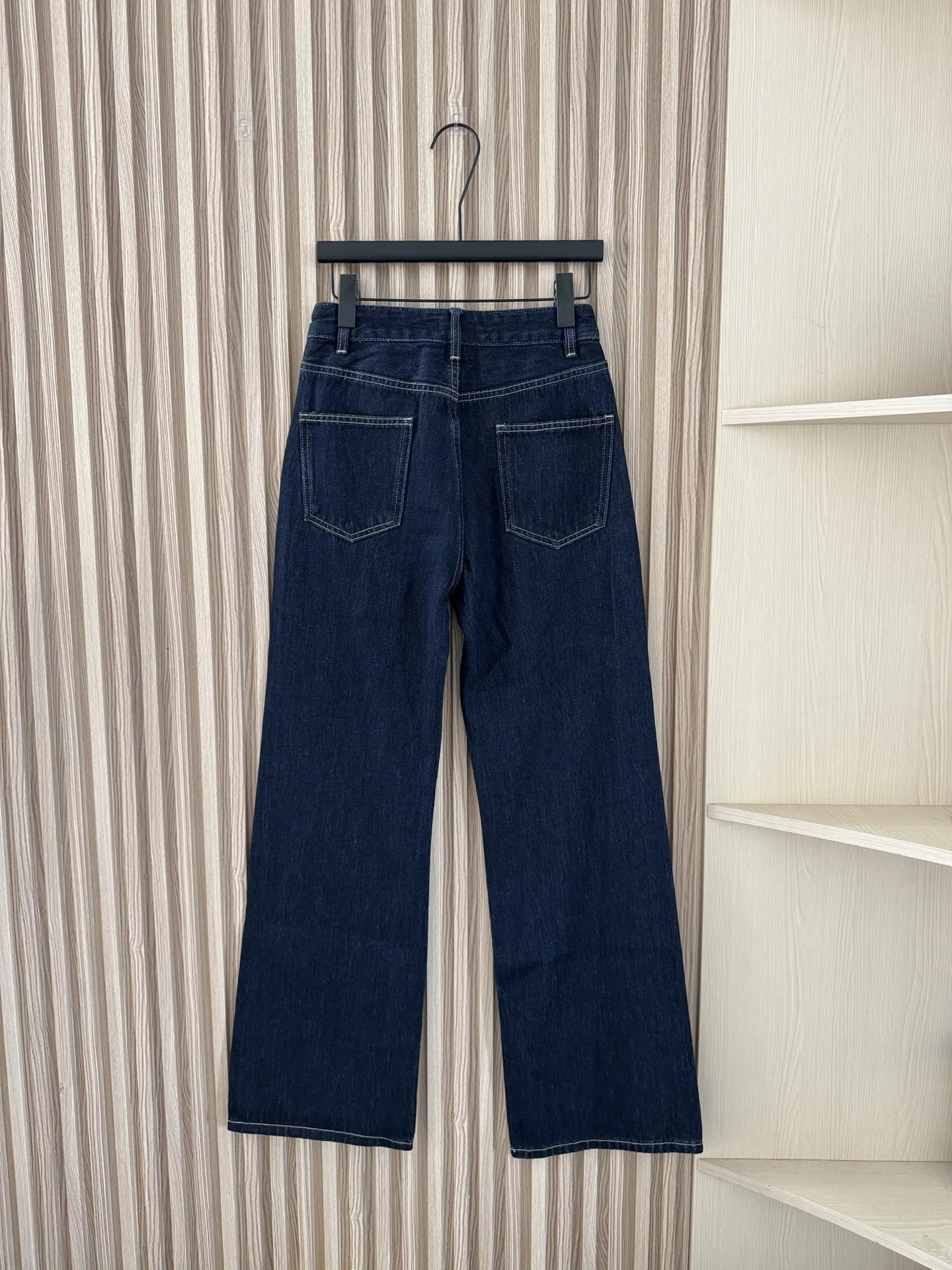 

2025 New 100% Cotton Original Colour No Wash Double Pocket Micro Jeans 279