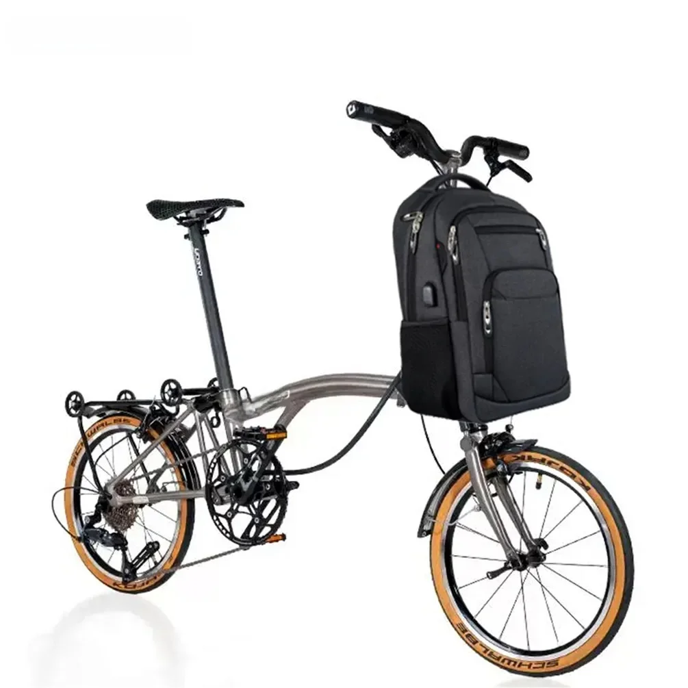 AliExpress NONE Litepro Folding Bike Travel Outdoor Camera Laptop Front Bag For Brompton Bicycle Large Capacity Waterproof Backpack