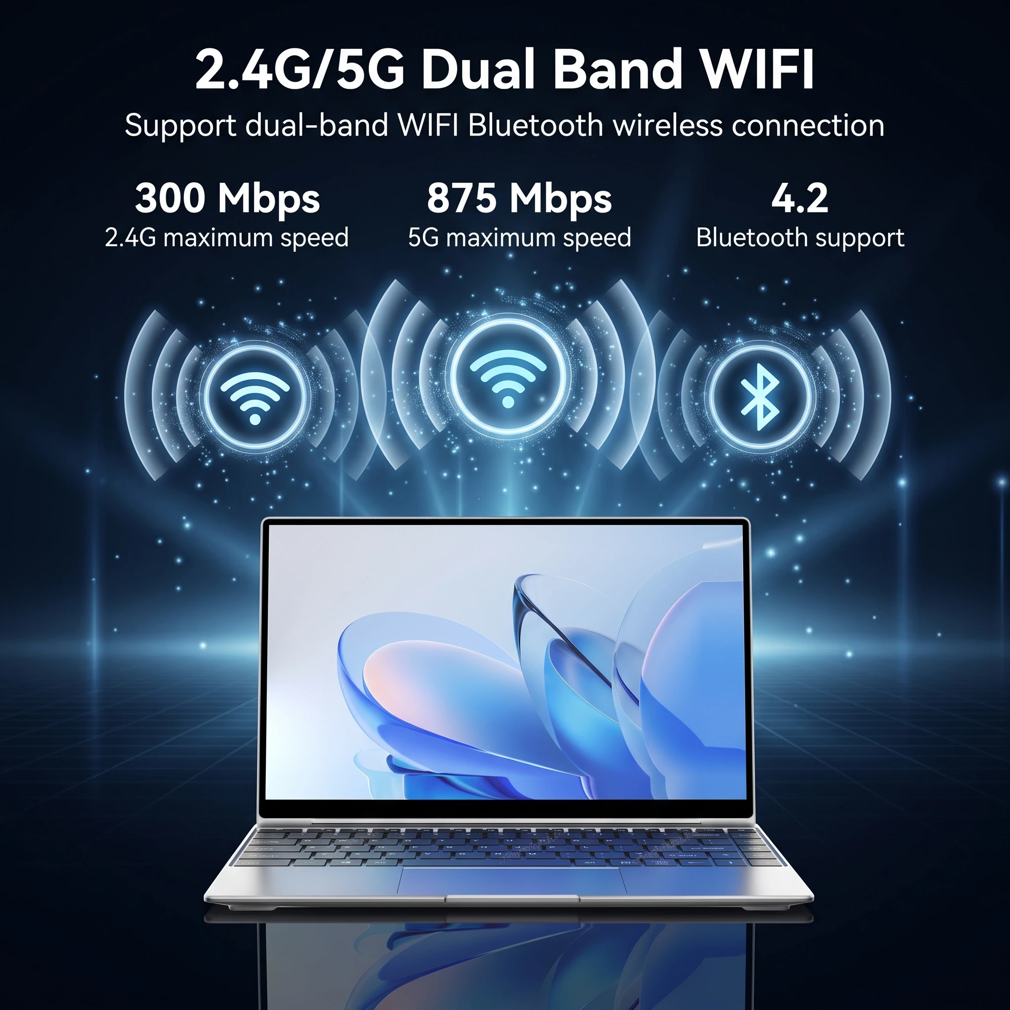 LENO Portable 14.1" Laptop Intel Core i7 8650U 32GB 2TB Windows 11 Pro Gaming Computer PC Gamer Office Study Work Ultra Slim Notebook 1080P HD