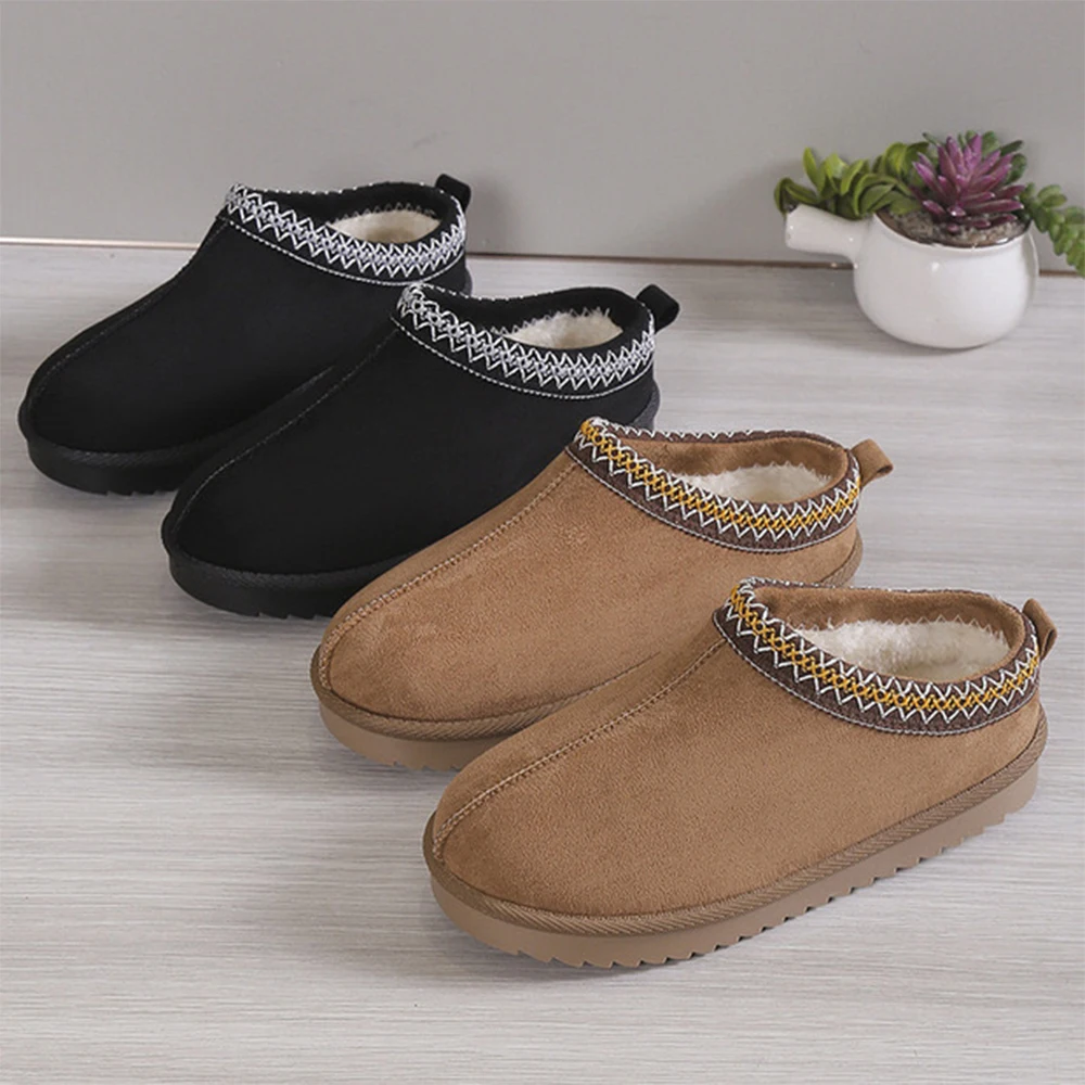 2023 Boston Boots Snow Boots Winter New Cashmere Warm Thick Soles Cotton Shoe for Women New Collection Women Boston Boots Shoes