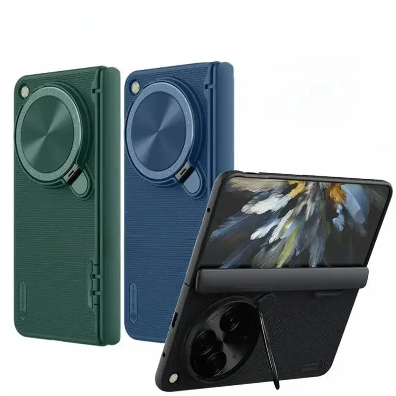 Etui na telefon NILLKIN-Flip Style do Oneplus Open/OPPO Find N3, składane etui, ultracienka twarda obudowa PC, uchwyt ochronny obiektywu — zdjęcie produktu 7