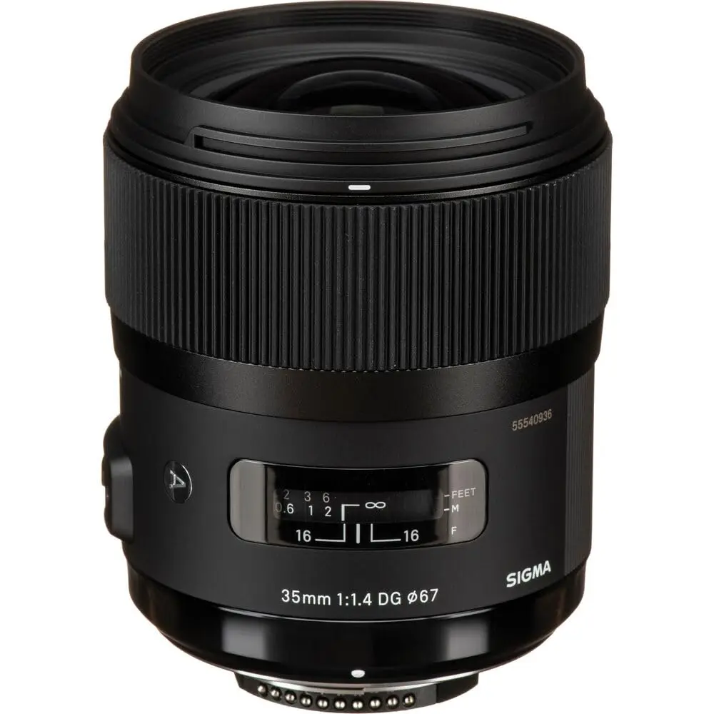 Sigma 35mm F1.4 DG HSM Art Lens For Canon Nikon E Mount