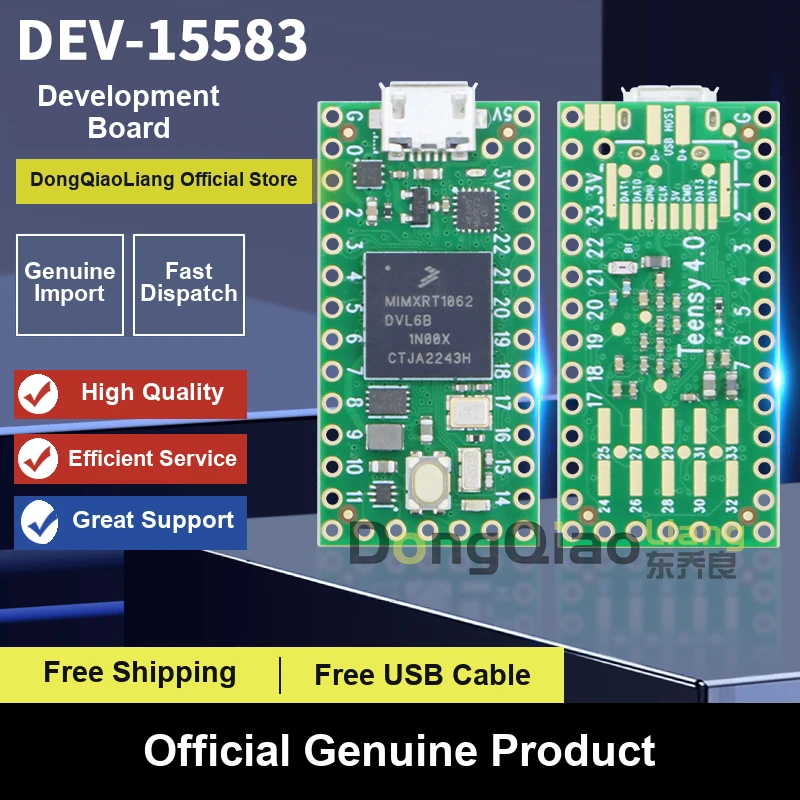 In stock: For Teensy 4.0 DEV-15583 MIMXRT1062 module development board, genuine imported product