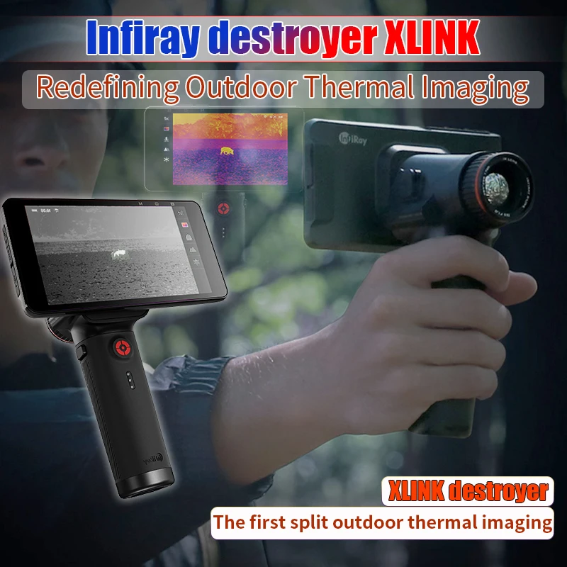 InfiRay XL25 XL19 Thermal Imager for Hunting Outdoor Search Infrared Night Vision with 5-inch Screen