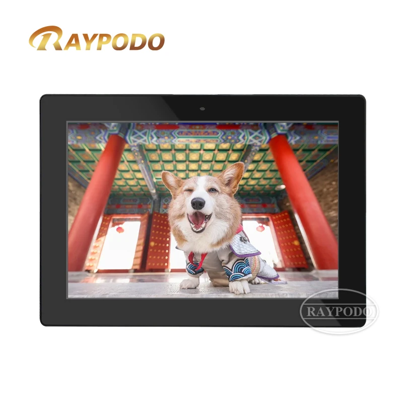 

RAYPODO Commercial application Tablet Android11 RK3568 Wall Mount PoE Touchscreen of 10.1 inch Meetingroom Tablet PC