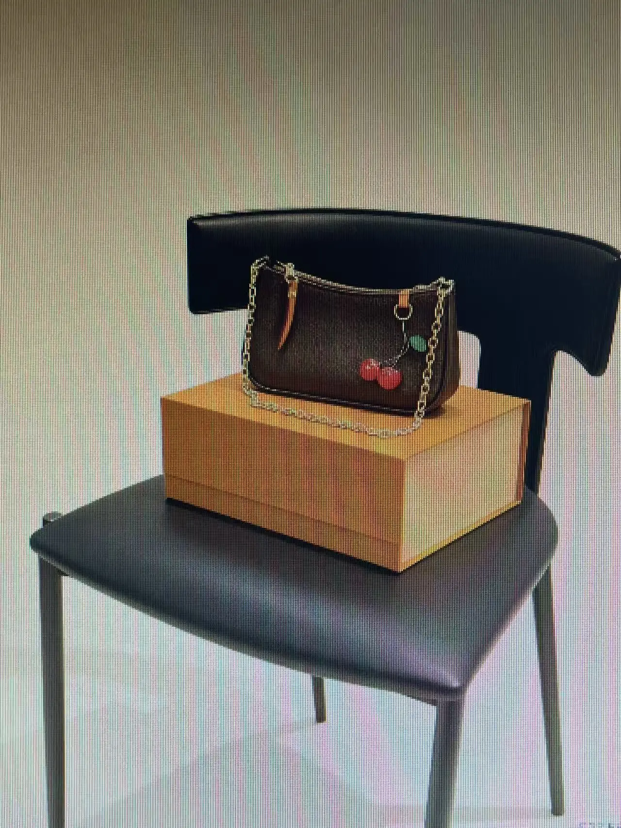 

2025 New Design Women's Cherry Underarm Bag 21*12 cm