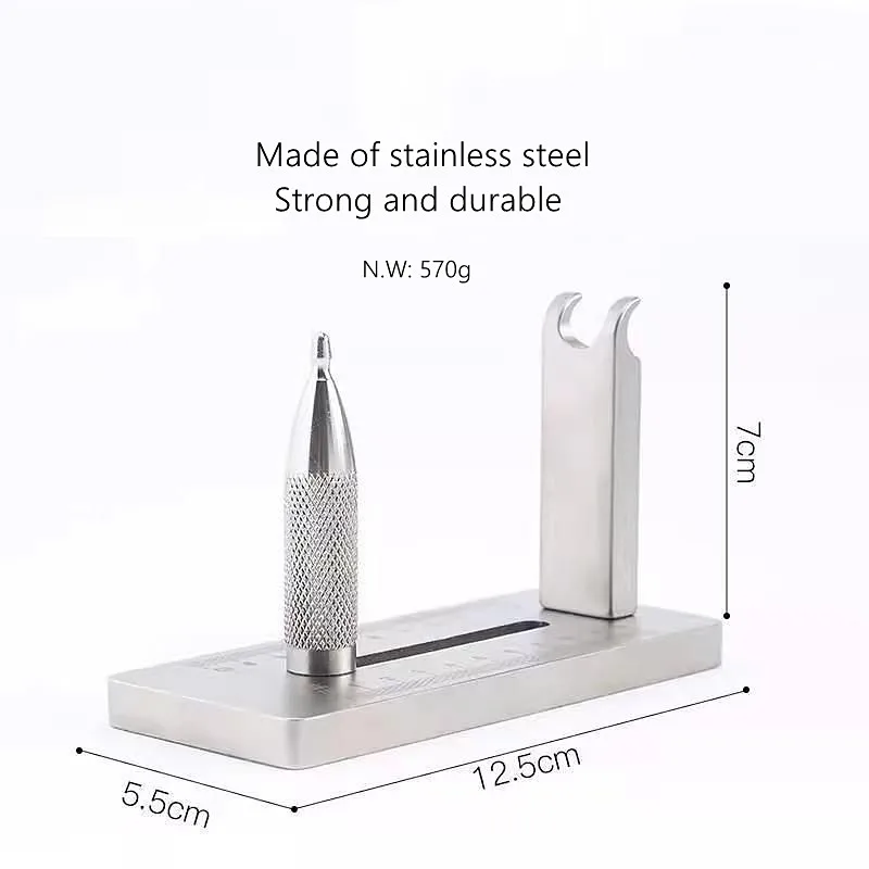 STAINLESS STEEL TYING ASSISTANT ADJUSTABLE JIG