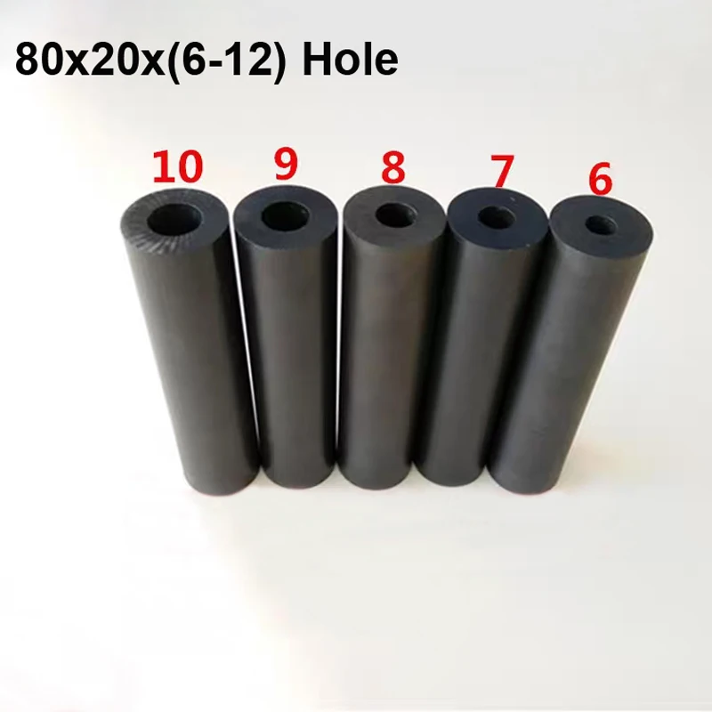 Pure Hot-pressed Boron Carbide Nozzle ABCD Type Sandblasting Gun Accessories 80x20x3/4/5/6/7/8/9/10/11/12MM