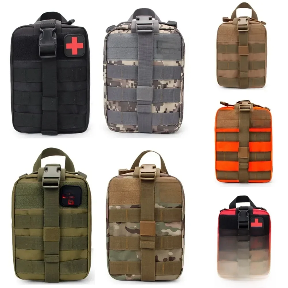 Zestaw pierwszej pomocy na zewnątrz Zestaw medyczny EDC Molle IFAK Survival Emergency Waist Pack Zestaw EDC Akcesoria myśliwskie na zewnątrz — 2