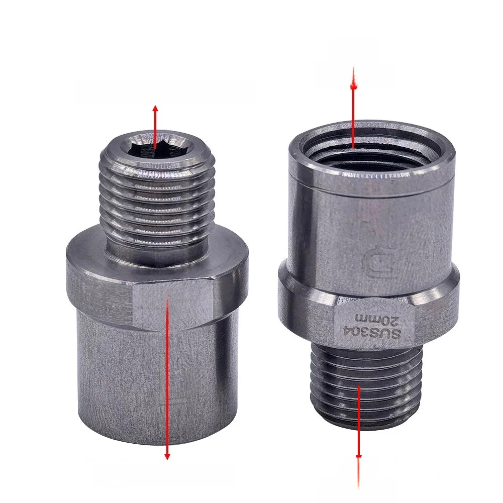 AliExpress TOOPRE Bicycle Pedal Adapters Fit 9/16 Inch Pedals And 1/2 Inch Stainless Steel Footrest Pedal Cranks Converter Cycling Accessories