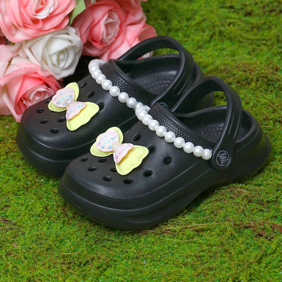 قباقيب خشبية عصرية للأطفال في الصيف، أحذية حديقة خفيفة الوزن من مادة EVA قابلة للتنفس وغير قابلة للانزلاق #3