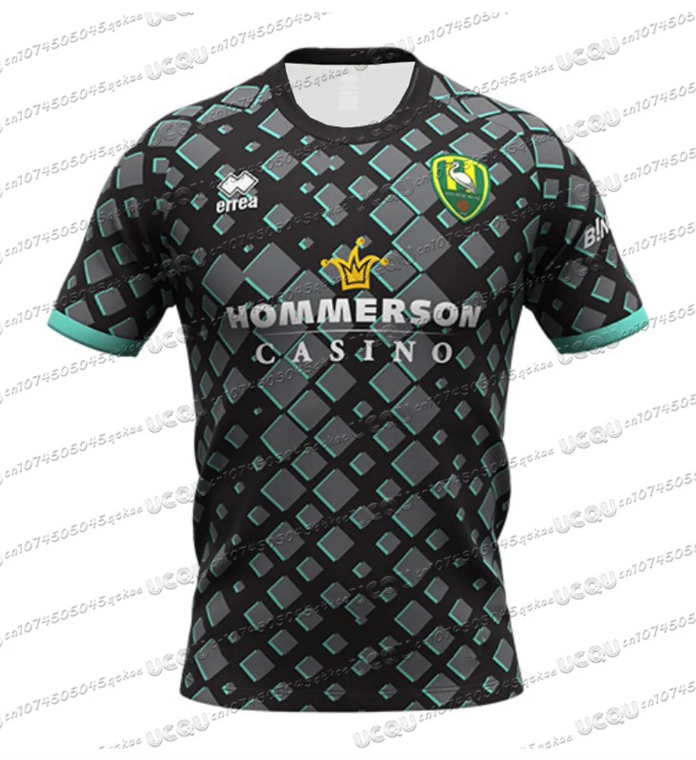 الهولندية الرجعية قميص رياضي تي شيرت أدو دن هاغاس مخطط متقلب مطبوعة كرة القدم جيرسي قصيرة الأكمام اللياقة البدنية المحملة الرجال #4