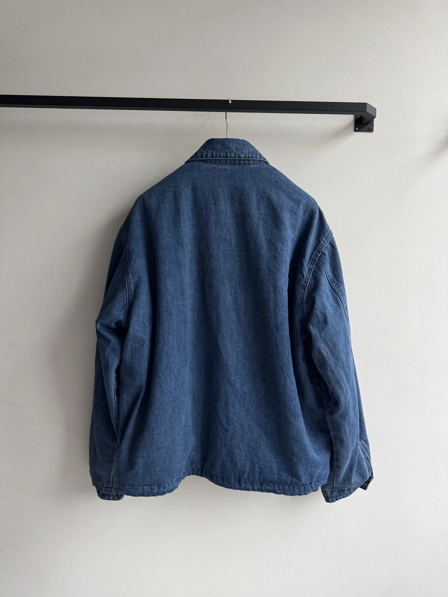 

2025 Autumn/Winter New Style Denim Fleece Jacket 5D30