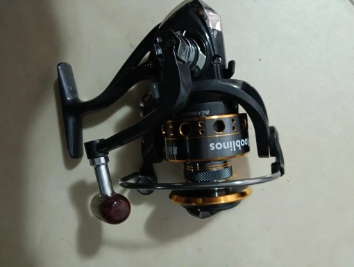 DEUKIO Sea Fishing Spinning Reel 5.2:1 Gear Ratio 12kg Max Drag Power All Metal Carp Reel for Saltwater Freshwater photo review