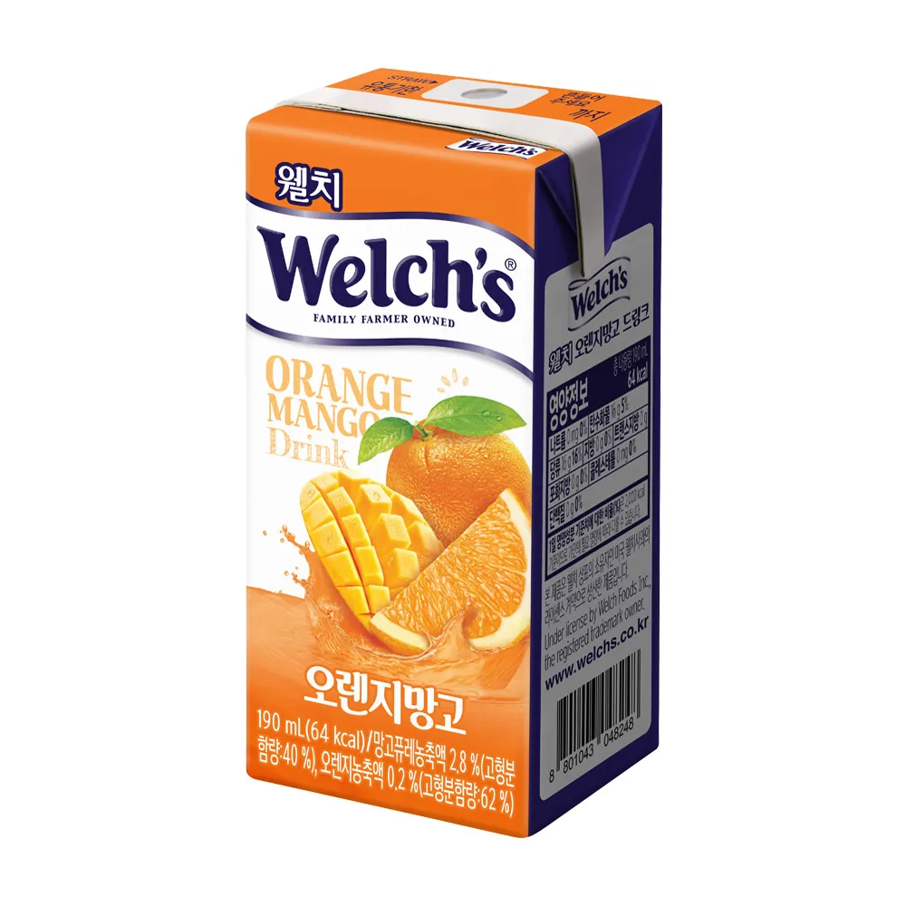 Welchis Drink Orange Mangos 190ml