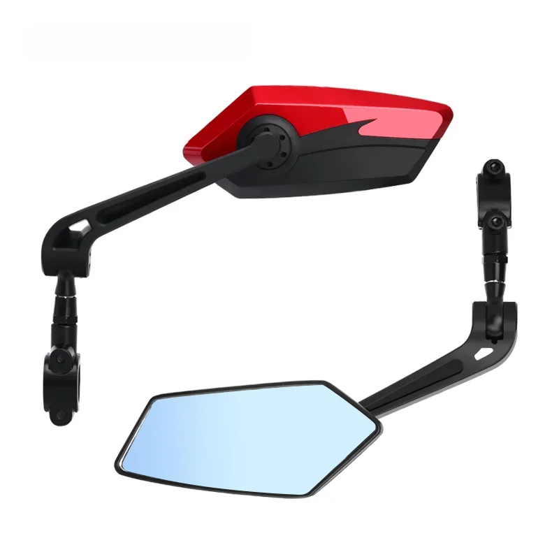 AliExpress riderace Bicyle Rear View Mirror Two-Color Wide Angle Reflector Clear Wide Range Bike Rearview Mirrors