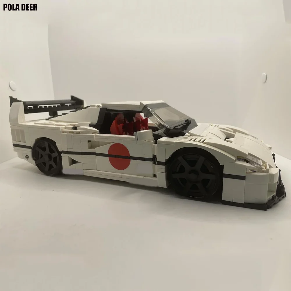 

Poladeer 1507 Pcs F40 Liberty Walk Creative Custom Assembled With Stickers Building Blocks Educational Model Toy Holiday Gift