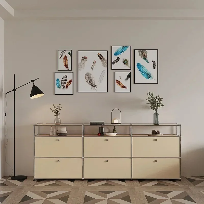 Modulecombinatie Dressoirs Kast Lade Woonkamer Kasten Zijkast Ladekast Hal Opbergruimte TV-standaard Slaapkamerkast