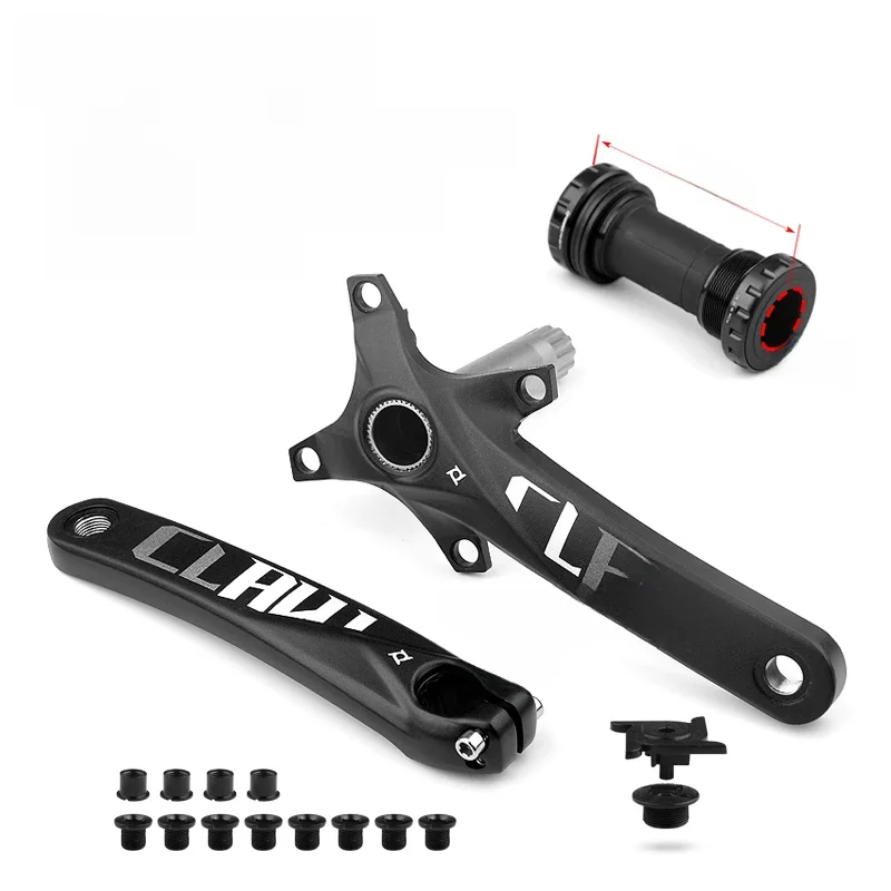 PROWHEEL 104BCD rower górski korba 170mm 175mm korba i suport BB MTB korby części rower ze stopu aluminium — 2